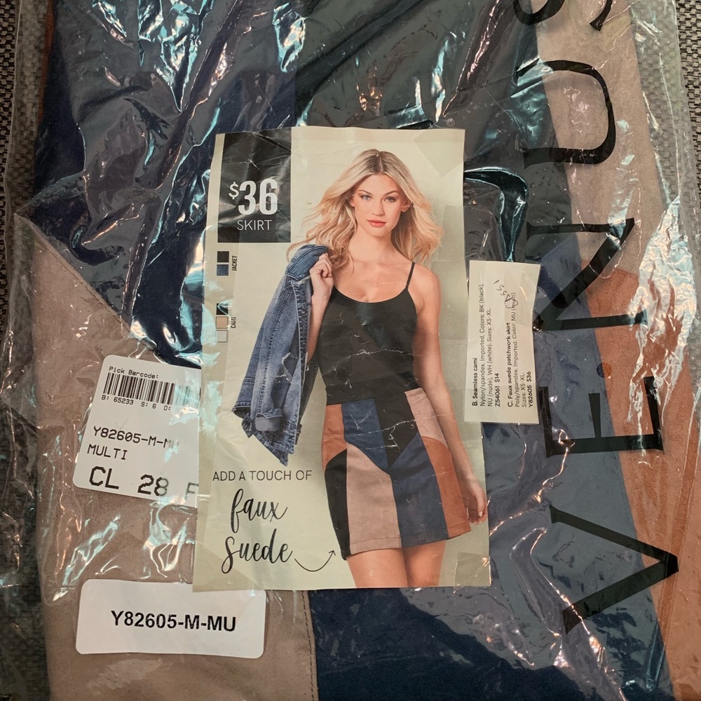 VENUS patchwork skirt